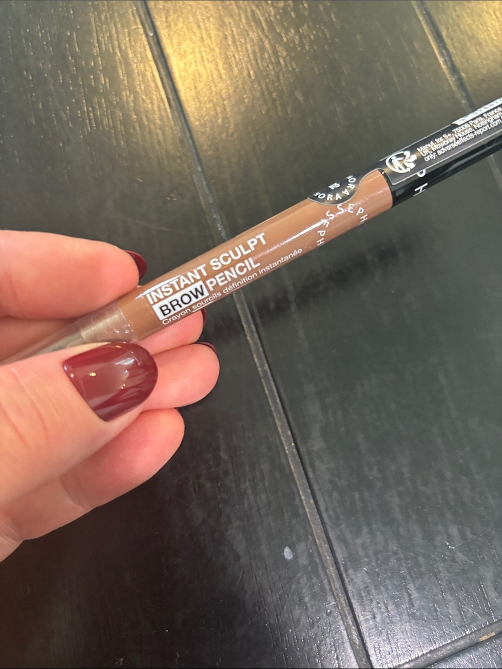 NWT SEPHORA Retractable Eyebrow Pencil in Nutmeg Brown